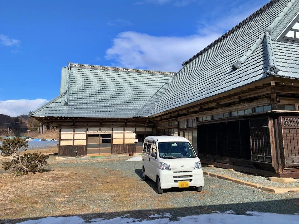 大ケ生地域の曲り家