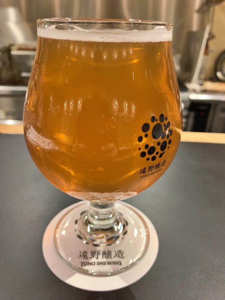 遠野醸造さんでビールをいただく