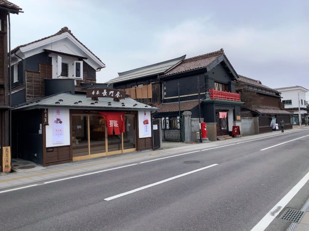 七日町地区の風景