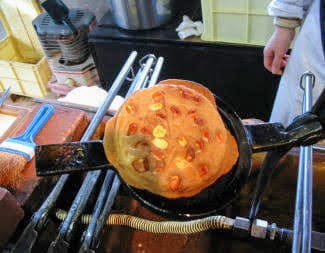 せんべい焼き体験　その２