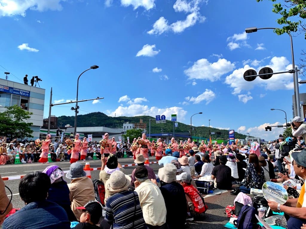 山形花笠まつりパレード
