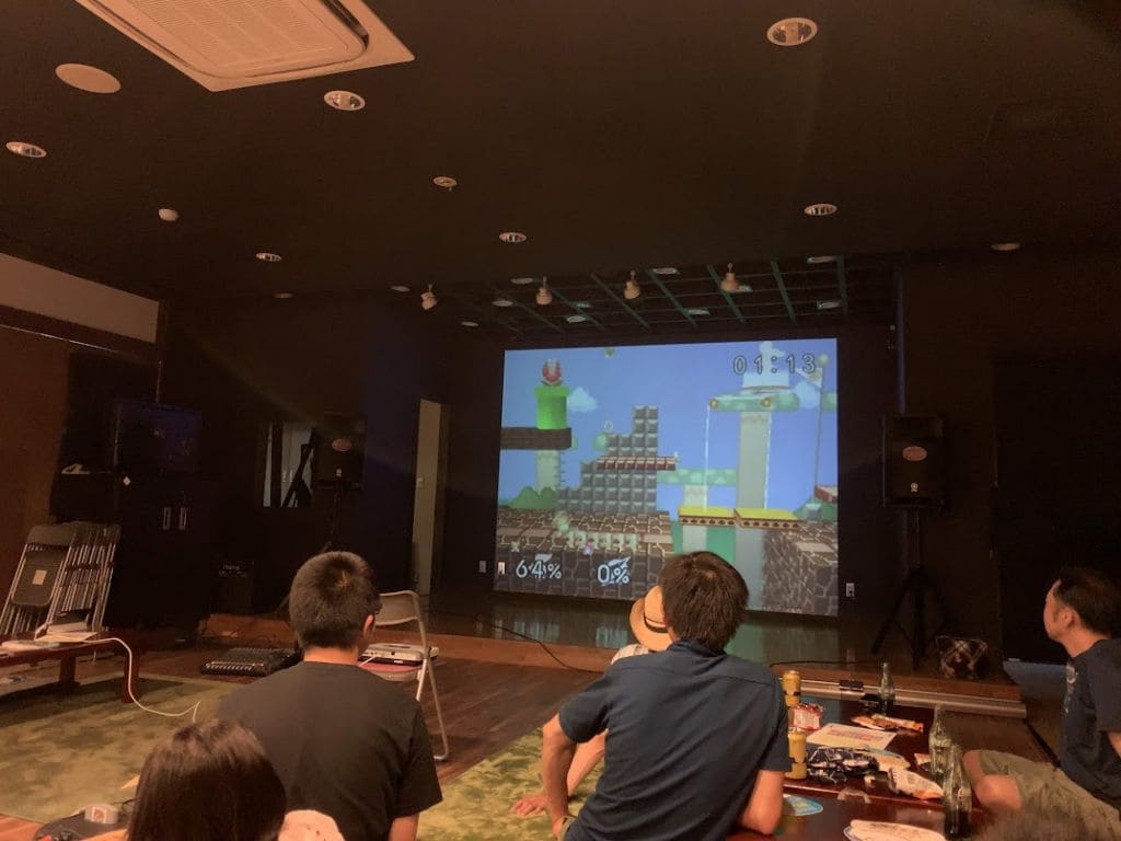 レトロゲーム大会の様子１