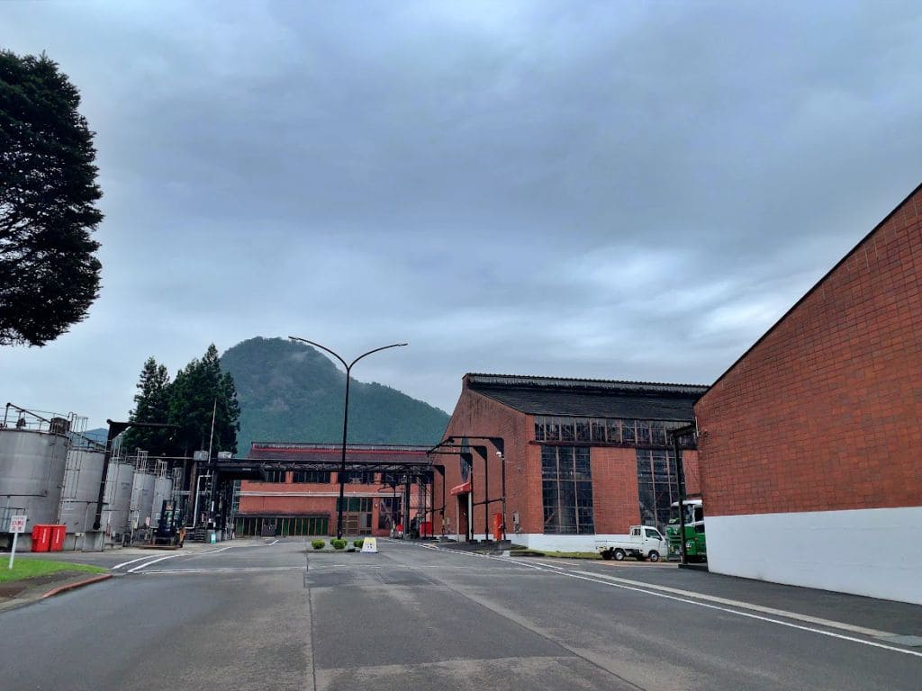 ニッカウヰスキー宮城峡蒸溜所内の風景