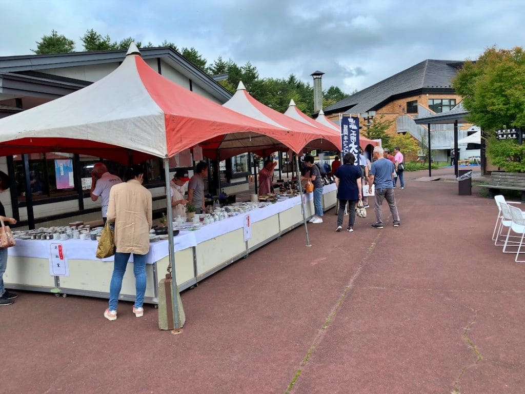 訳あり市の会場の様子