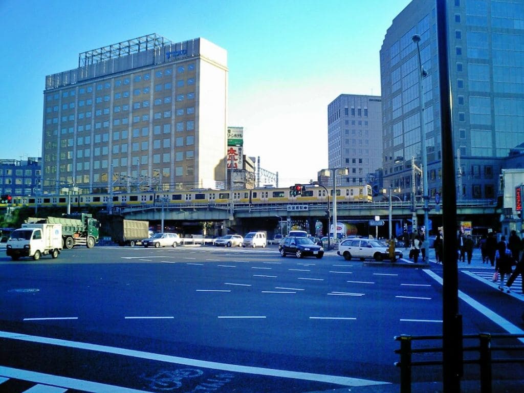 東京の水道橋交差点