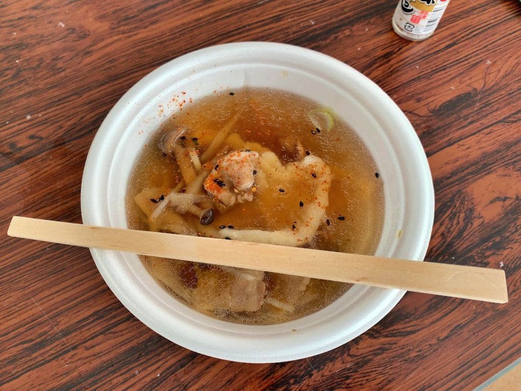 手づくりひっつみお振る舞い