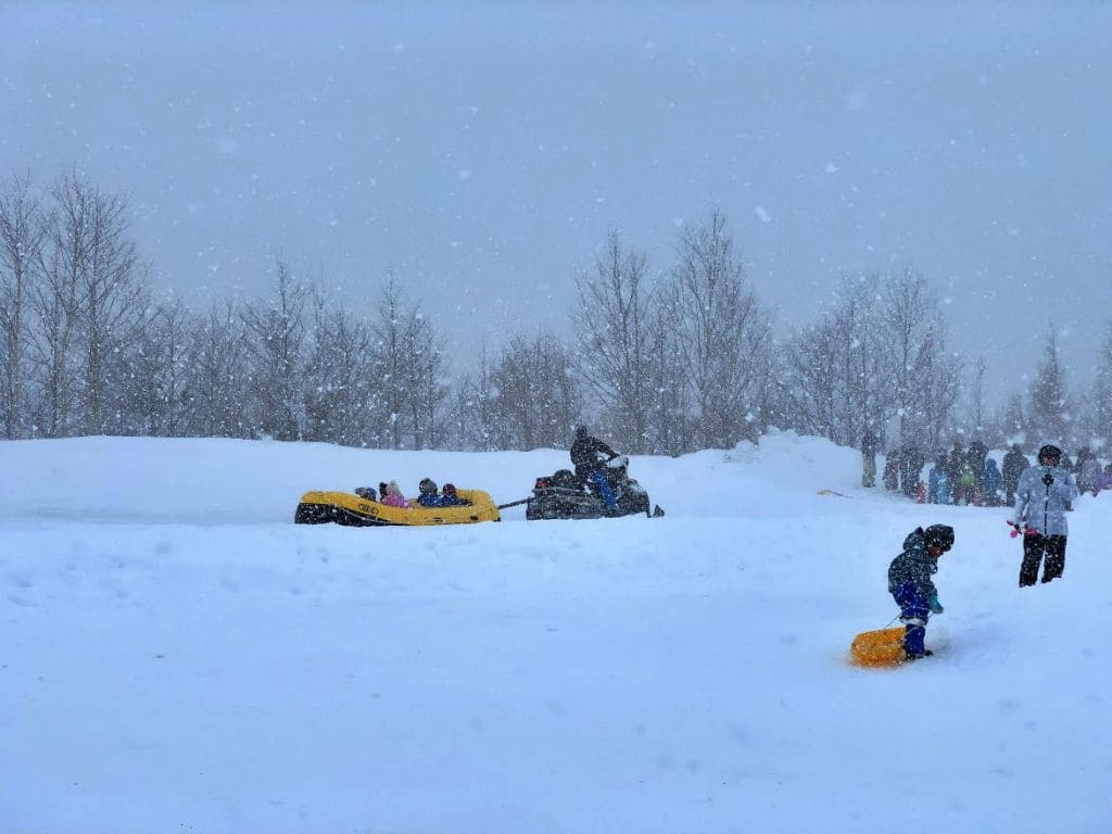スノートレイン＠岩手高原スノーパーク