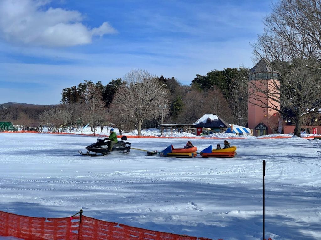 スノートレインin小岩井農場まきば園