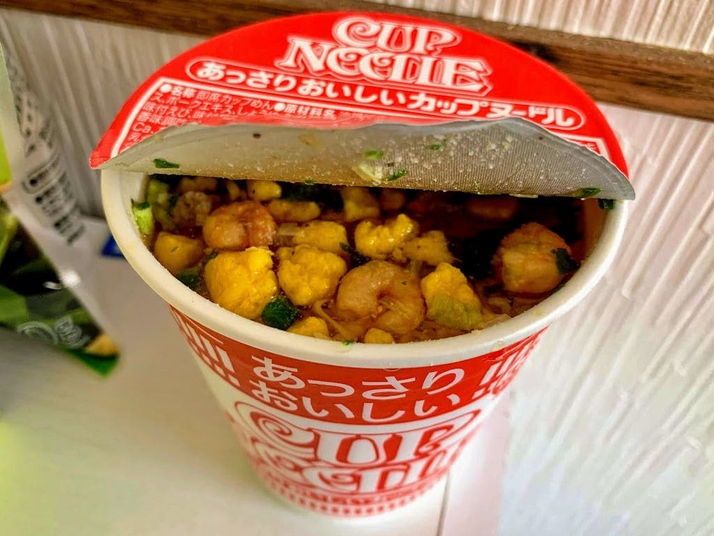 麺はほぐれてませんでした