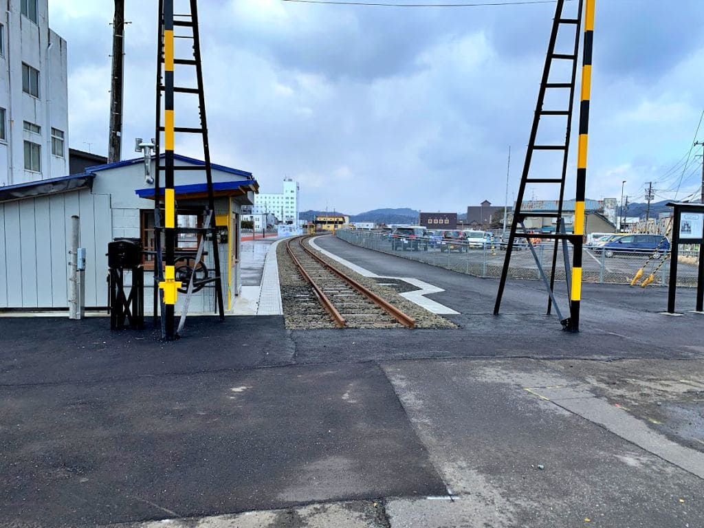 旧小坂鉄道・御成町踏切