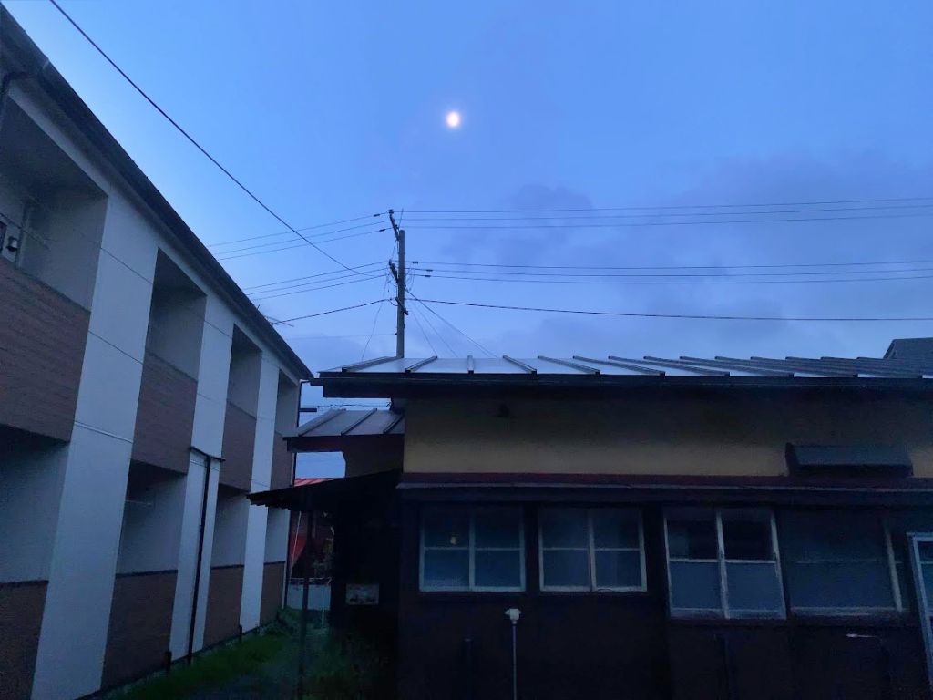 2020.6.11　午前3時44分　盛岡市の朝