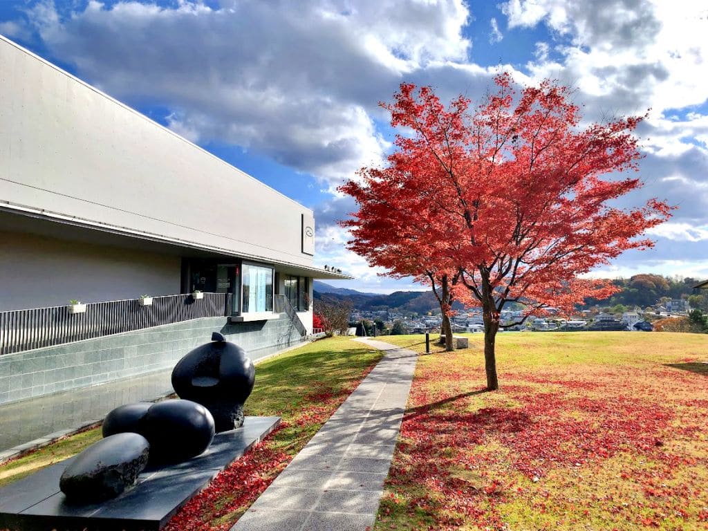 道の駅石神の丘からの風景