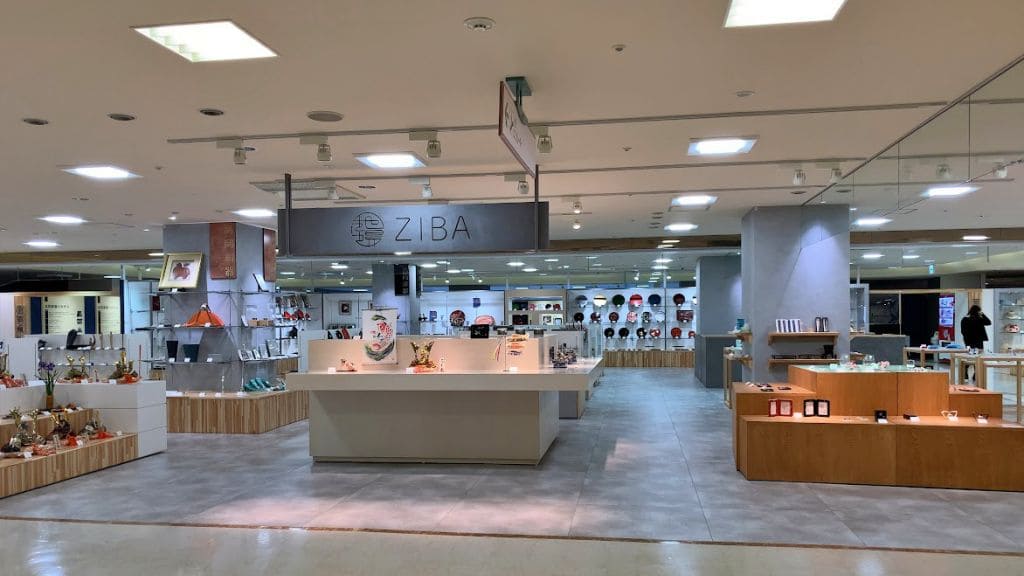 ZIBA販売スペース