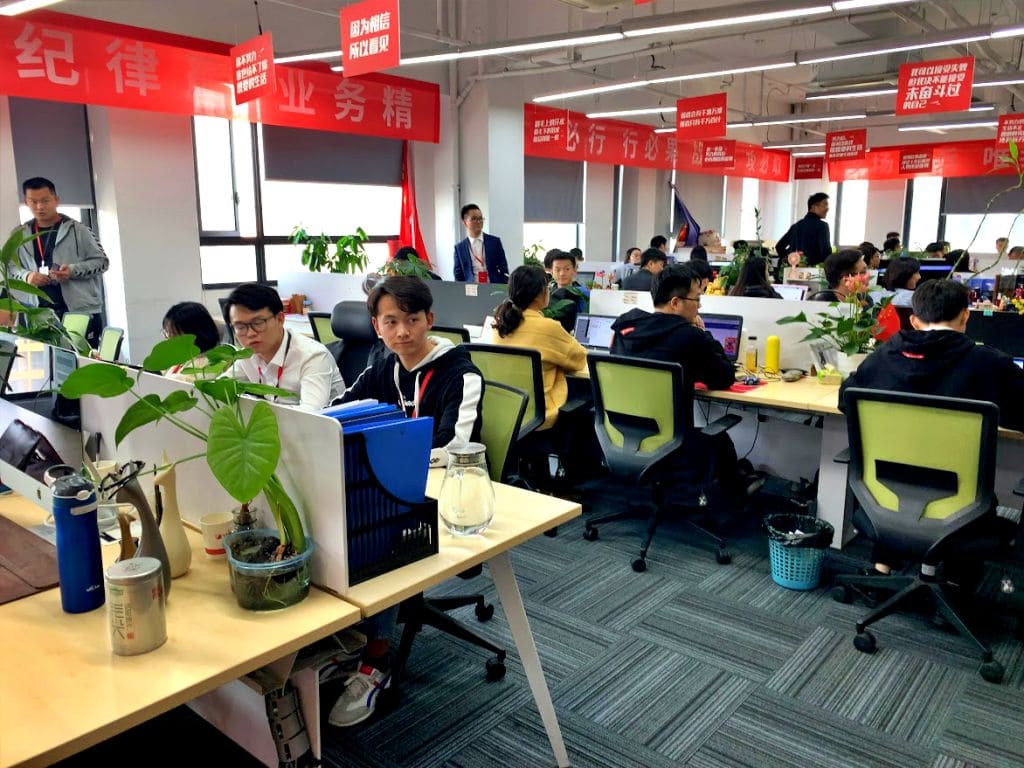 众匠・YOU選のオフィスの風景