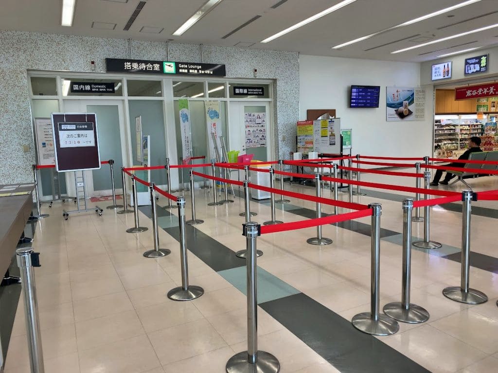 保安検査場入口