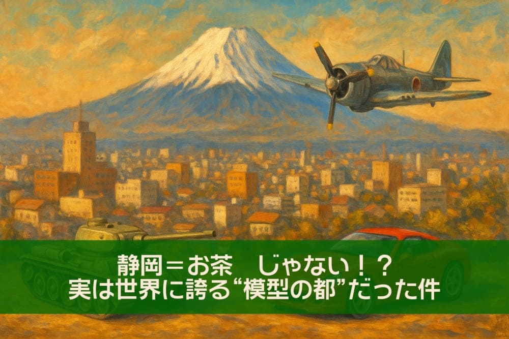 「静岡＝お茶」じゃない！？実は世界に誇る“模型の都”だった件