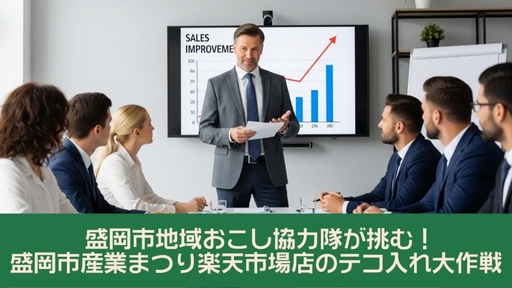 【盛岡市地域おこし協力隊が挑む】盛岡市産業まつり楽天市場店のテコ入れ大作戦！