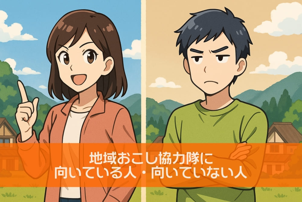 地域活性化への対照的な姿勢