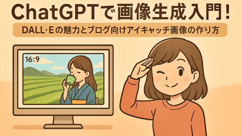 【保存版】AIでここまでできる！ブログ画像をChatGPTにおまかせしてみた結果…