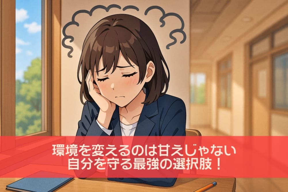 落ち込む若い女性