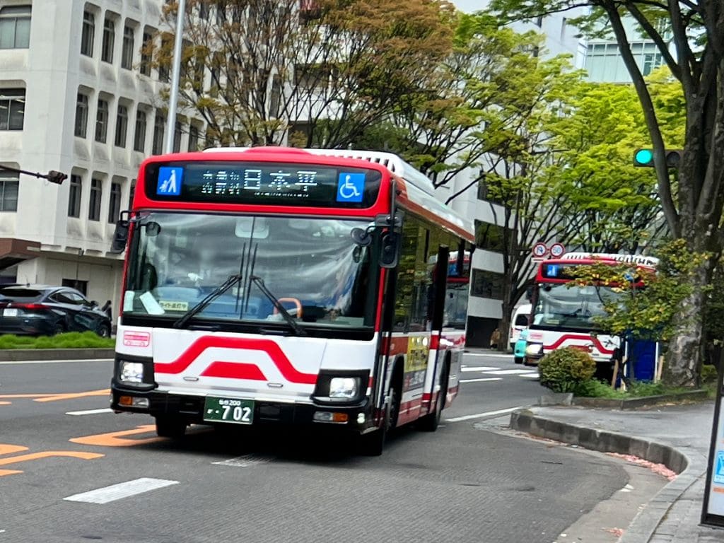日本平行き路線バス