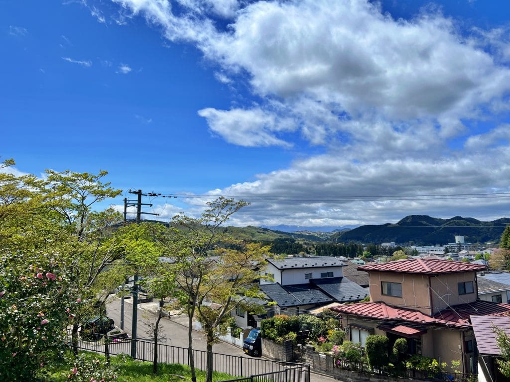 日本平バス停近くから見た風景