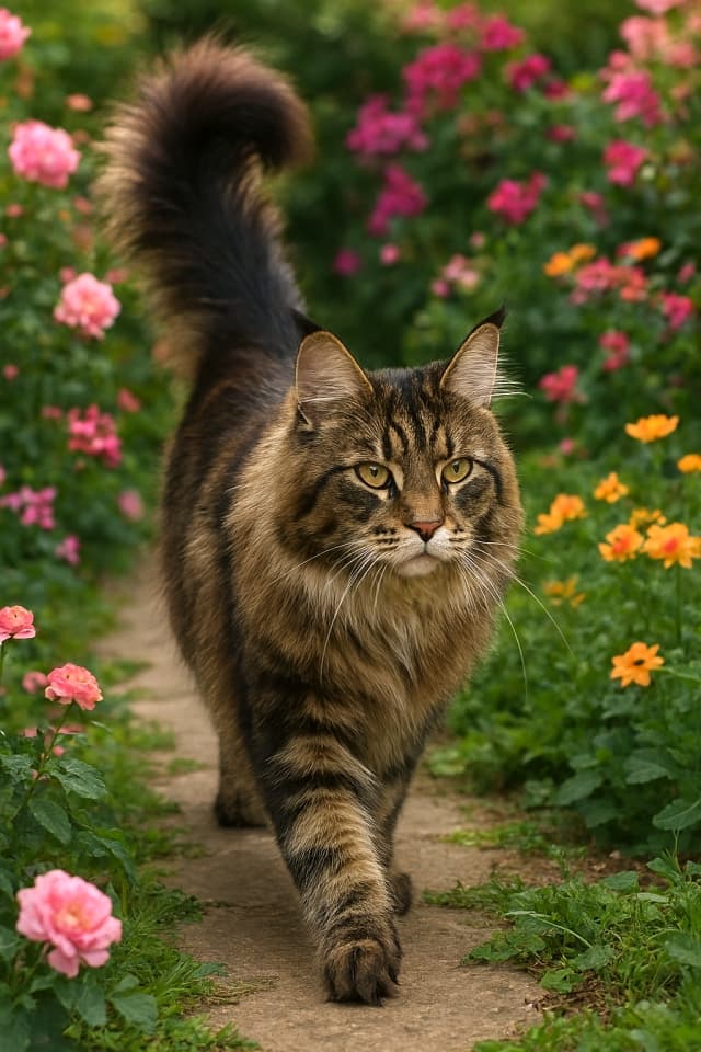 Majestic Outdoor Stroll（優雅なお散歩タイム）（Copilot）