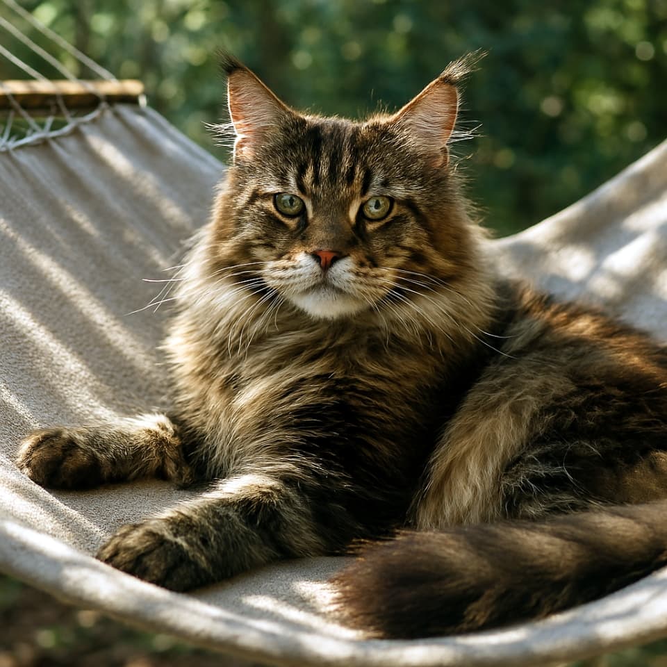Lazy Afternoon Hammock（ハンモックでまったり）（Copilot）