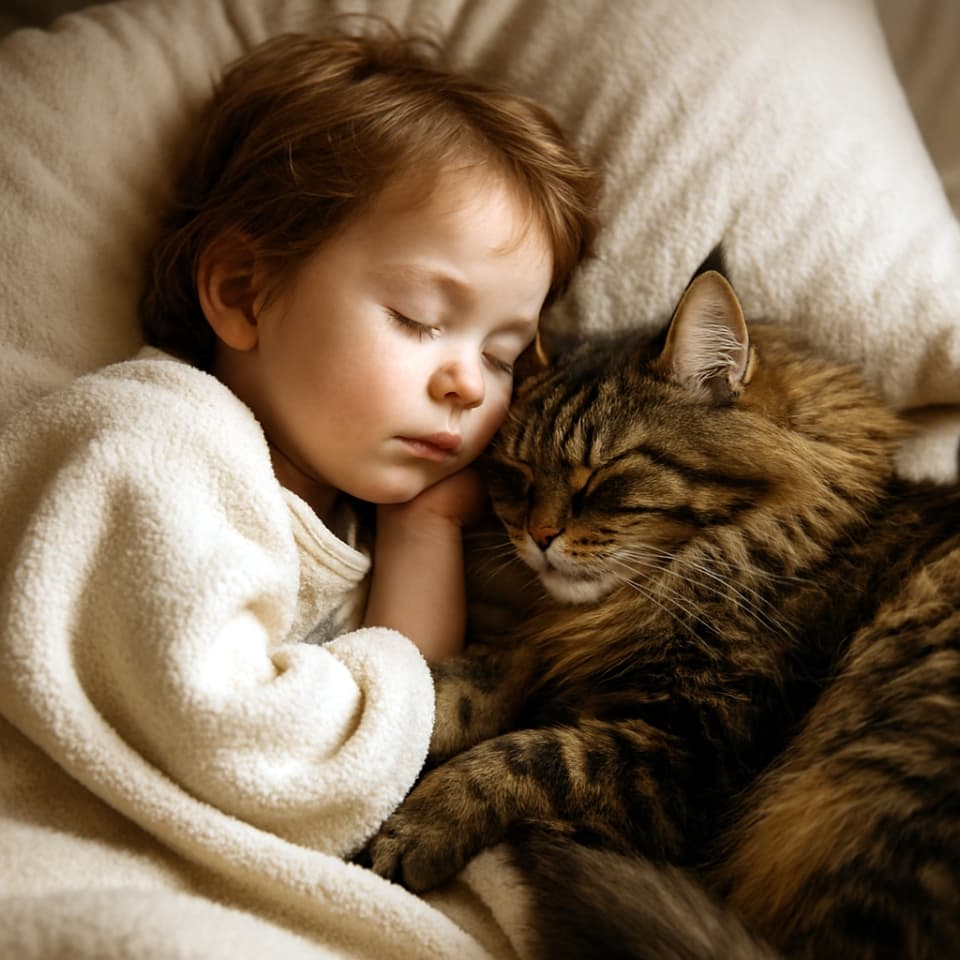 Bedtime Snuggles（おやすみ前のぎゅっ）（Copilot）