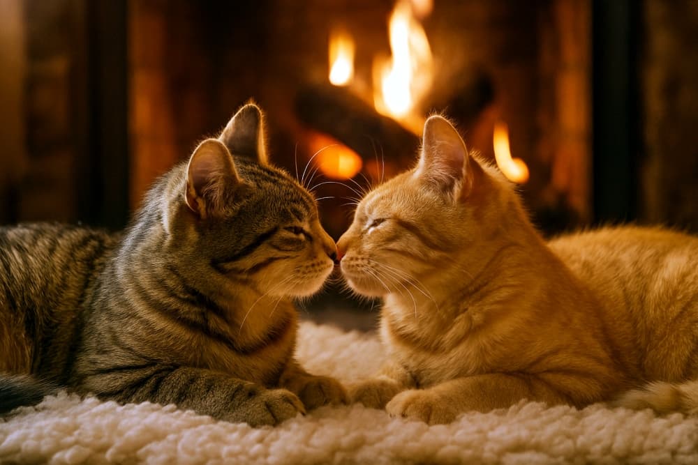 暖炉の前で(Fireside Friends)