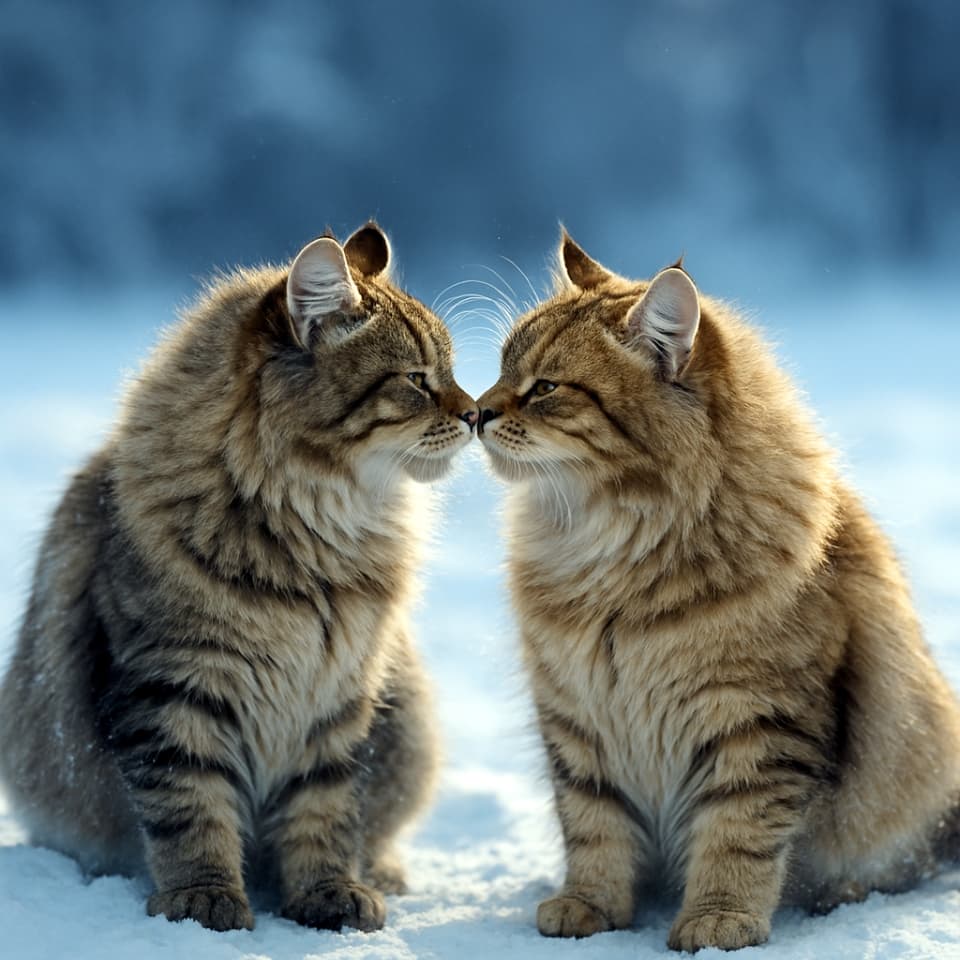 雪景色の中(A Touch of Warmth in the Snow)