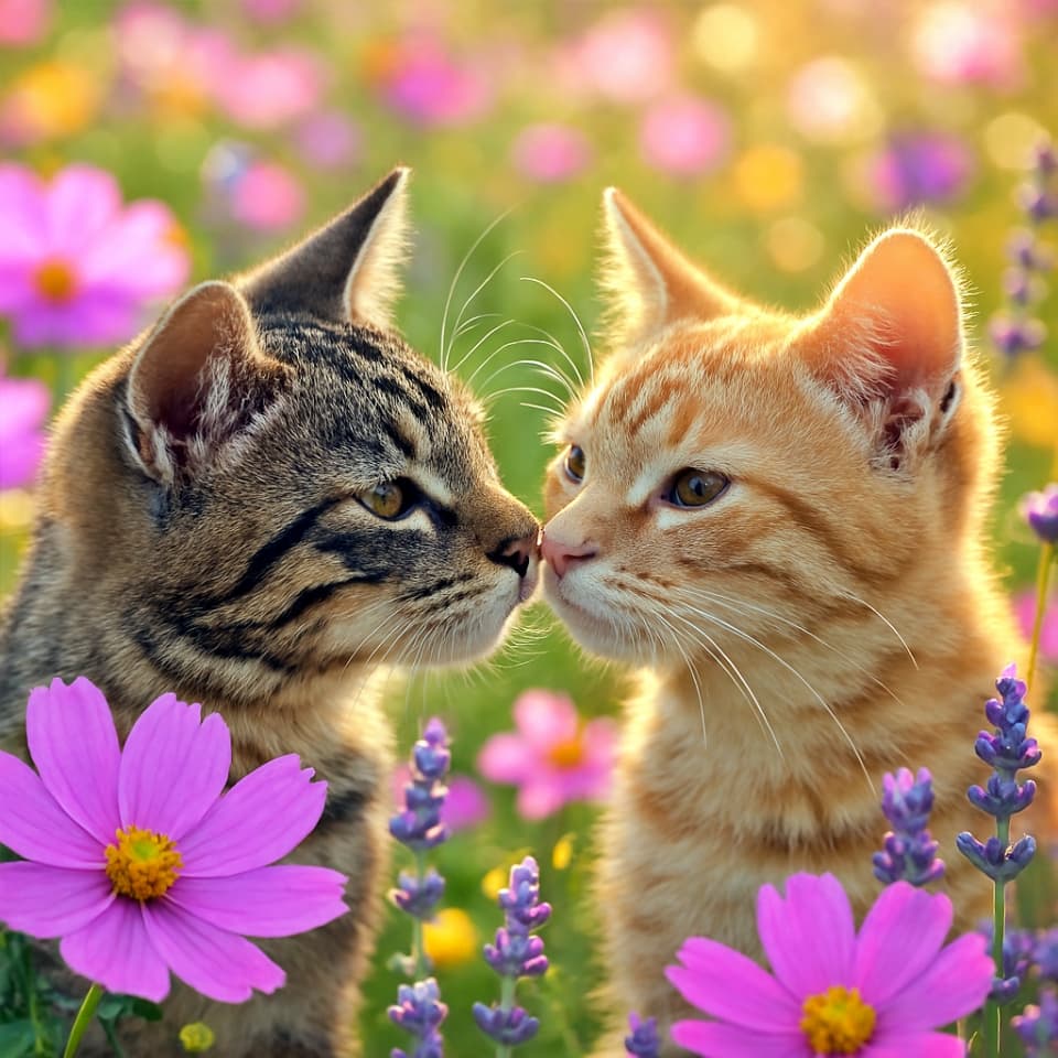 お花畑でかくれんぼ(Hide and Seek in the Flowers)