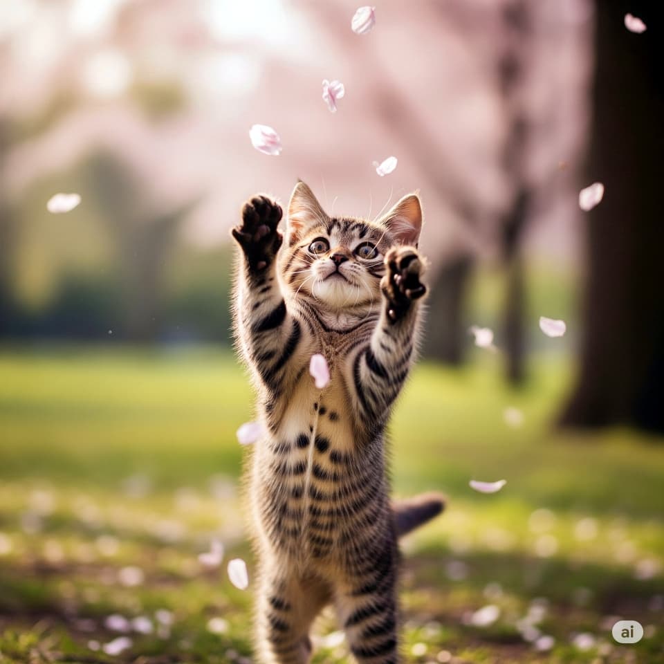 花びらシャワー