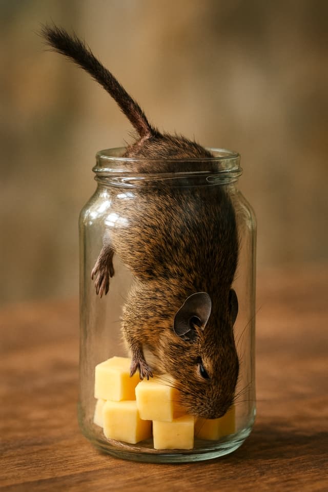 Degu in Jar Dilemma