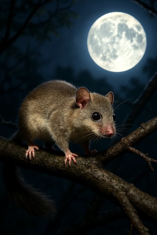 夜の枝渡り