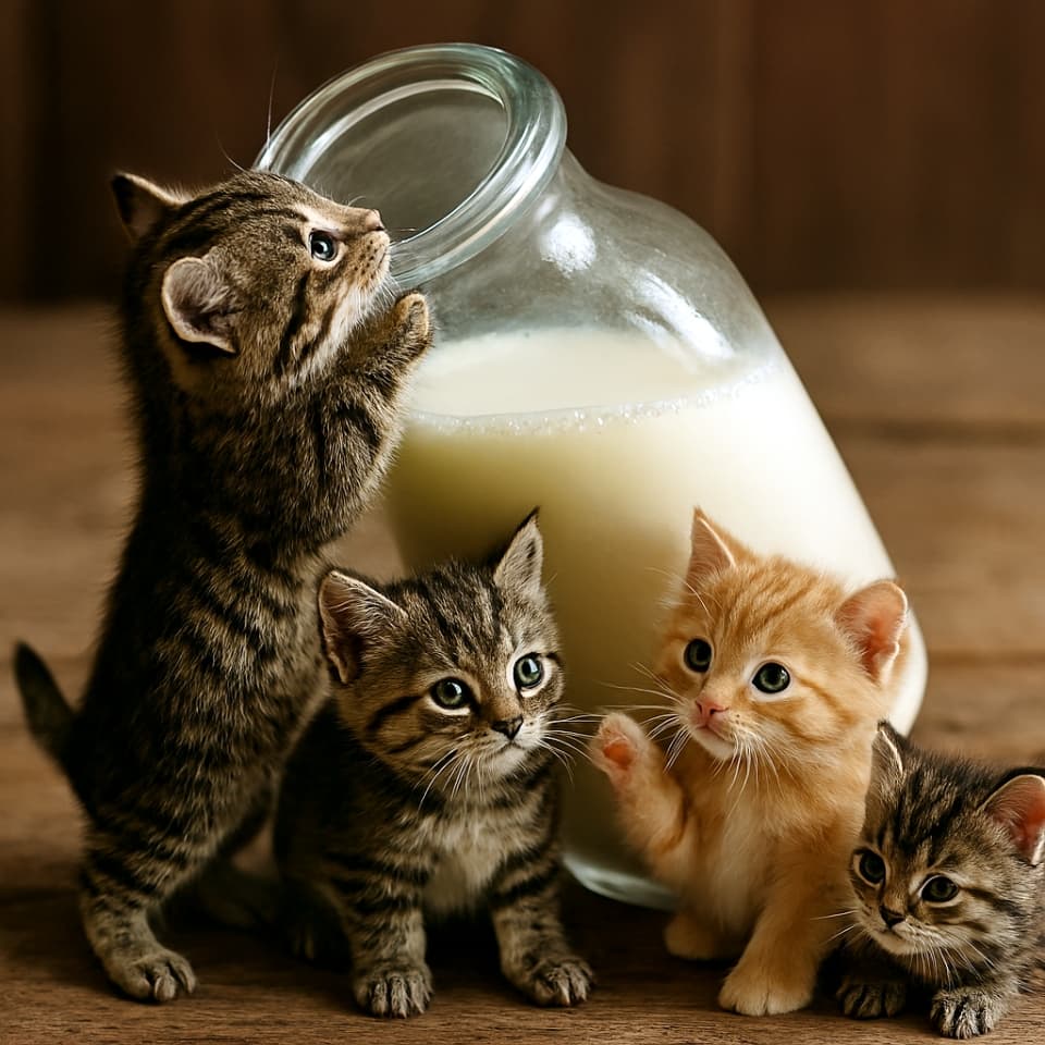 🥛 ミルクボトルに挑戦!
