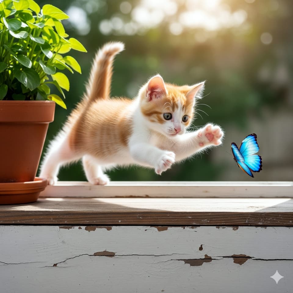 あっ!落ちる〜!