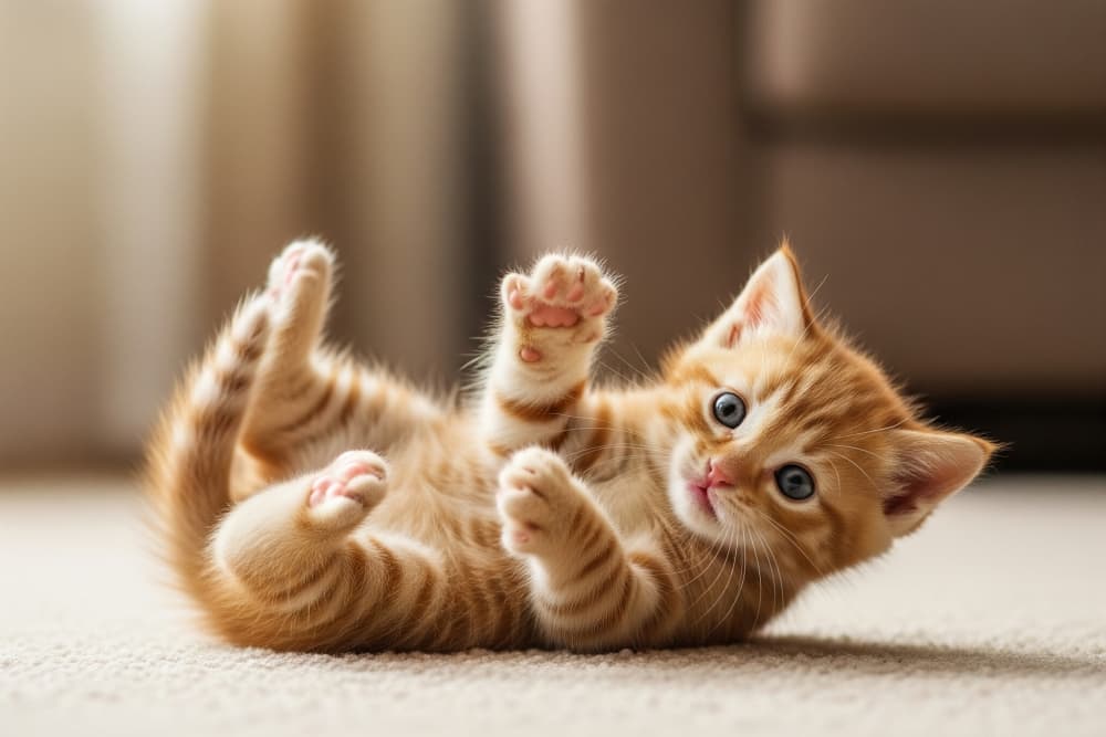 後ろポテッ