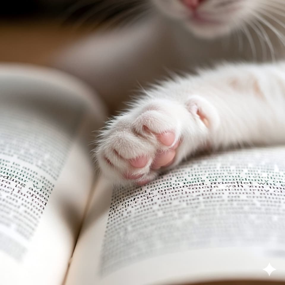 読書の邪魔