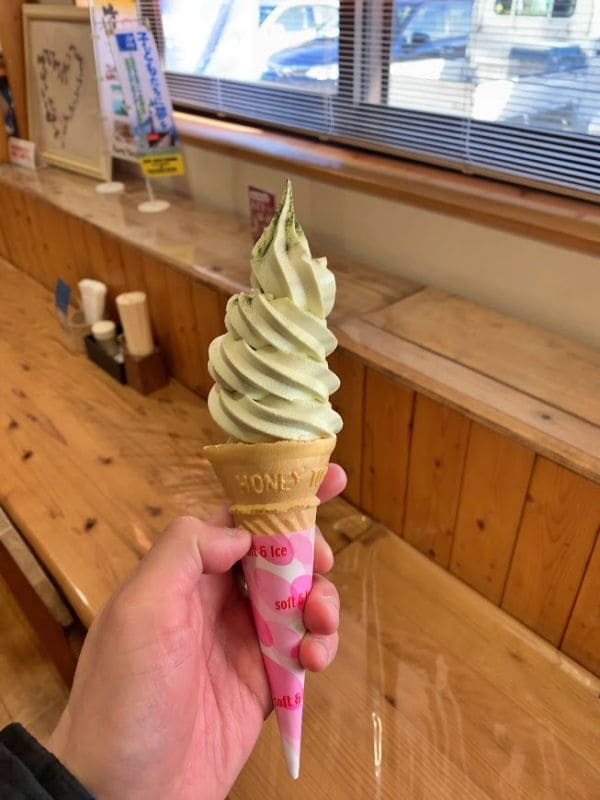 わかめソフトクリーム