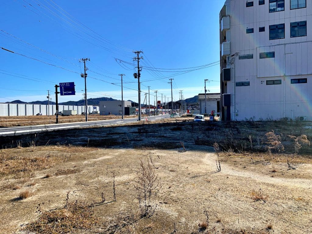 国道45号、山田漁港近く