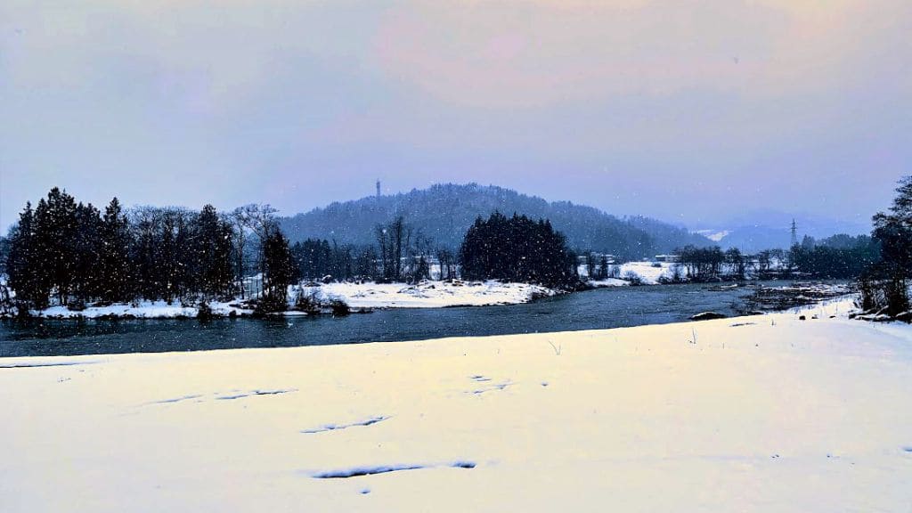 白鷹町内の風景