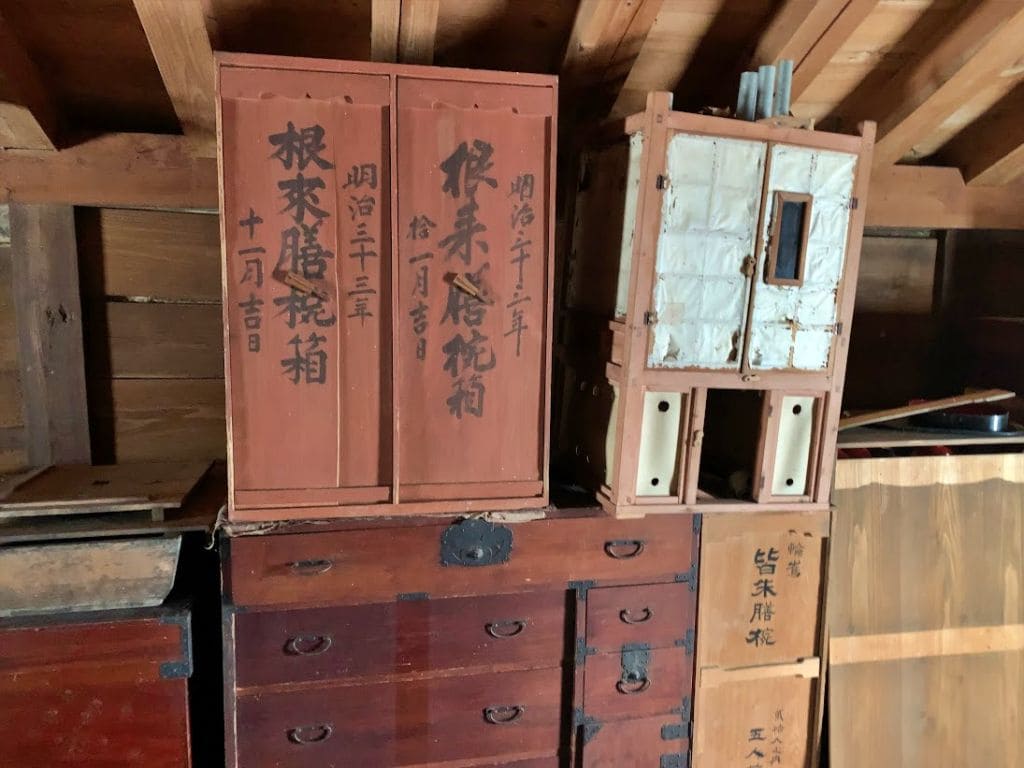 朝日町の古民家にて1